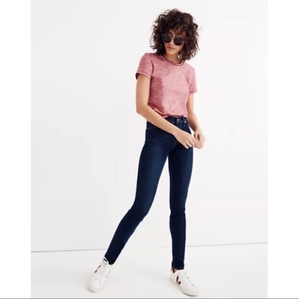 ✨ Madewell 9" High Rise Skinny Jeans Larkspur Wash✨